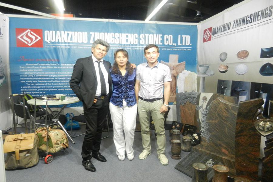 Zhongsheng Stone Attend 2015 Monument Exhibition in Germany