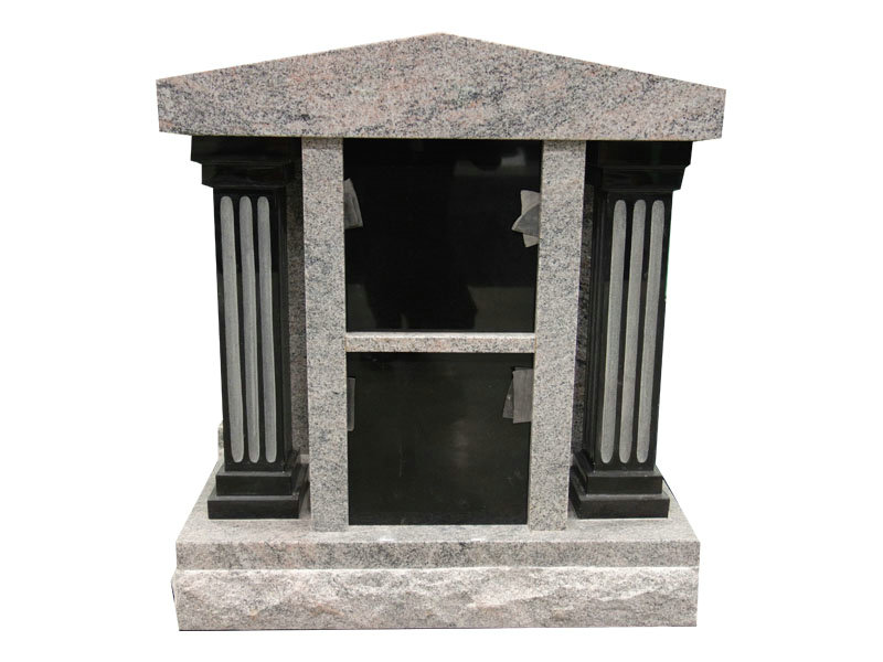 Two Niches Granite Modern Columbarium For USA 
